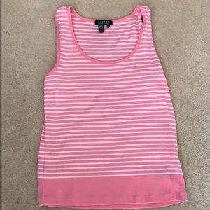 Lauren Pink striped tee